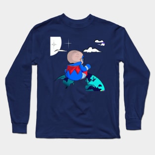 Bebe superheroe Long Sleeve T-Shirt